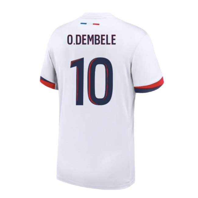 2024-2025 PSG Away Shirt (O.Dembele 10)-Vantage Point Soccer